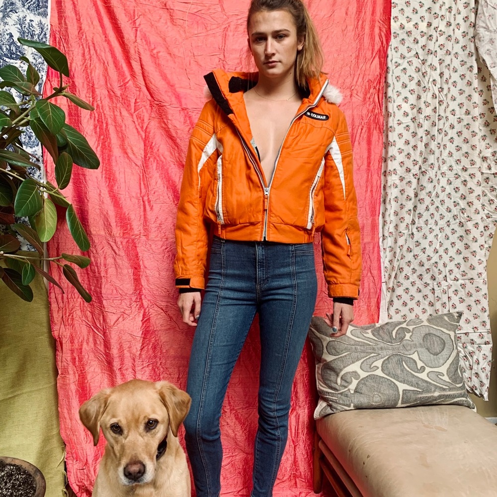 Vintage ski parka